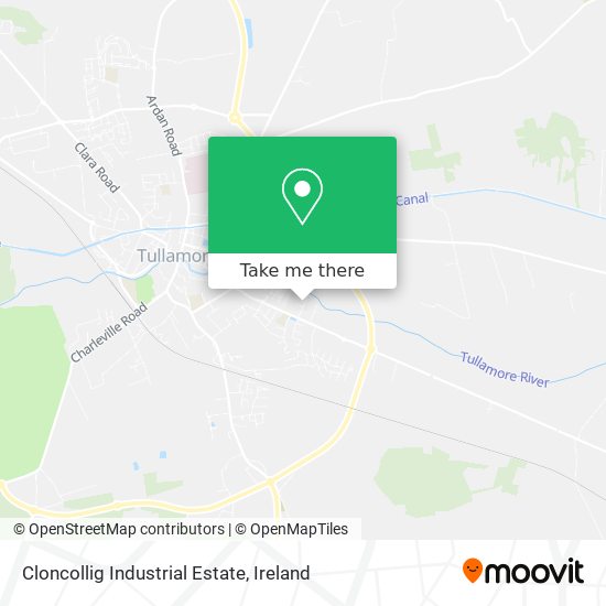 Cloncollig Industrial Estate map