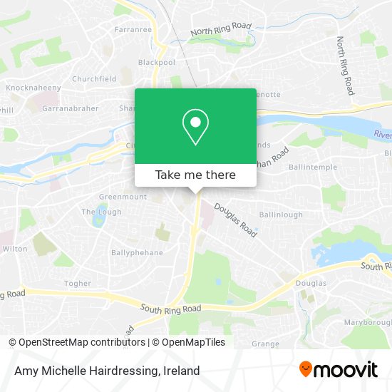 Amy Michelle Hairdressing map