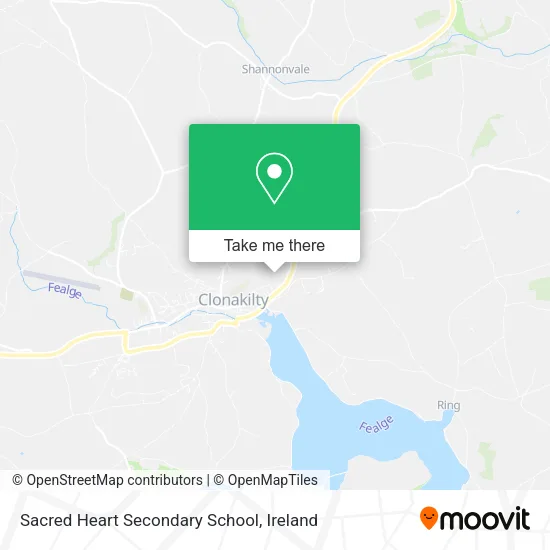 Sacred Heart Secondary School map