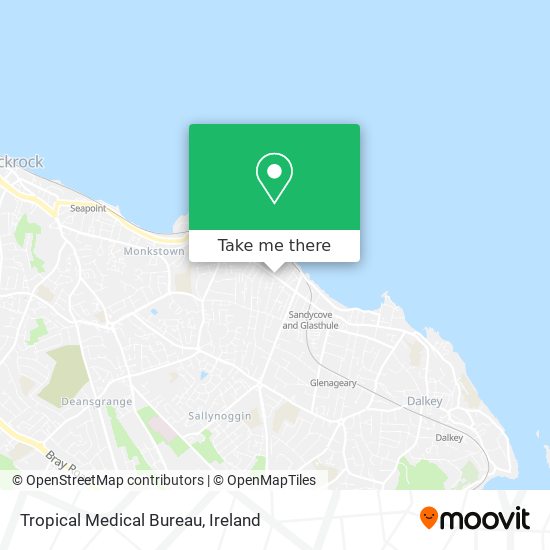 Tropical Medical Bureau map