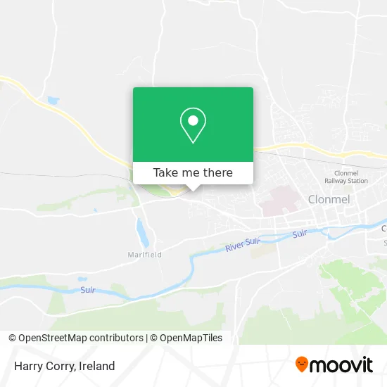 Harry Corry map