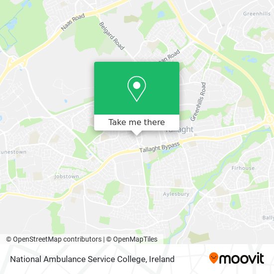 National Ambulance Service College map