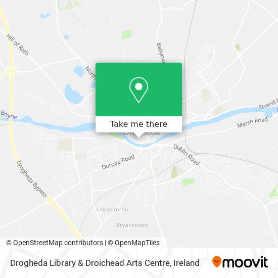 Drogheda Library & Droichead Arts Centre plan