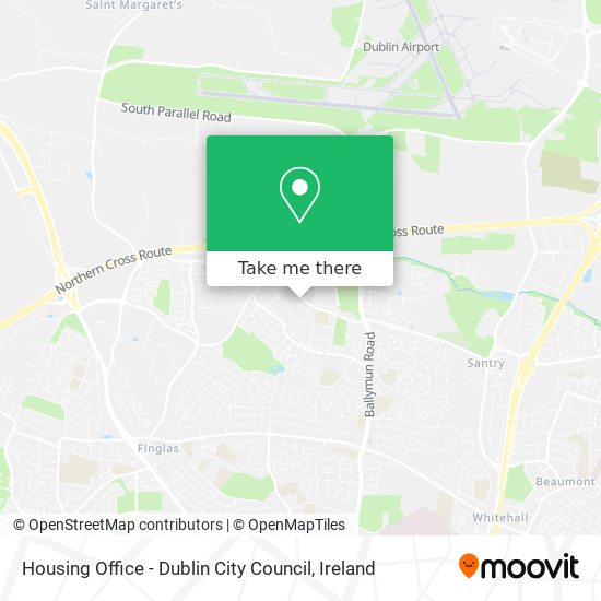 Housing Office - Dublin City Council map