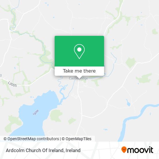 Ardcolm Church Of Ireland map