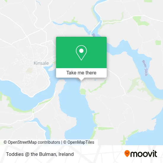 Toddies @ the Bulman map