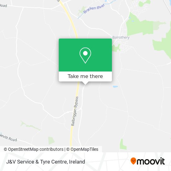 J&V Service & Tyre Centre map