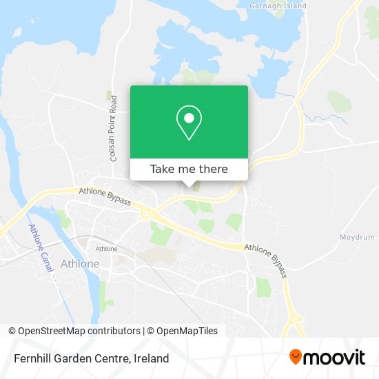 Fernhill Garden Centre map