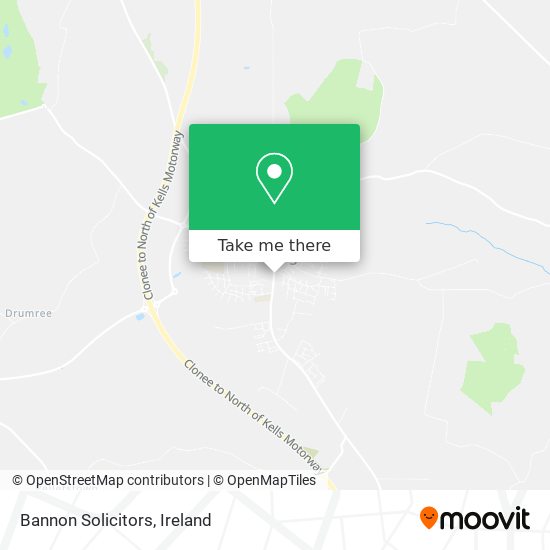 Bannon Solicitors map