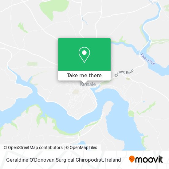 Geraldine O'Donovan Surgical Chiropodist plan