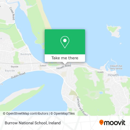 Burrow National School map