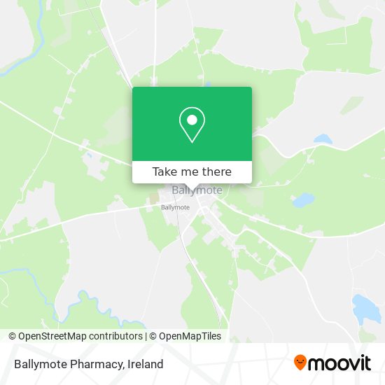 Ballymote Pharmacy map