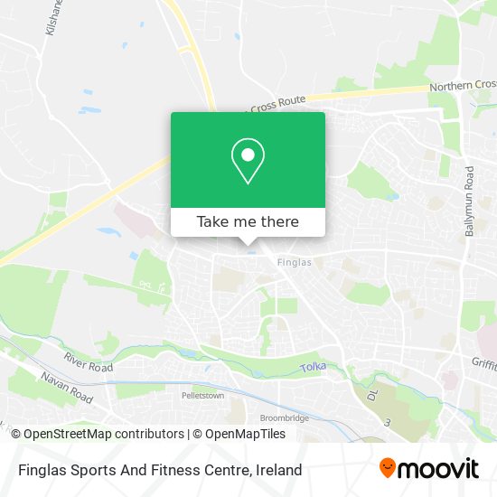 Finglas Sports And Fitness Centre map