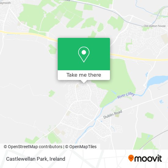 Castlewellan Park map