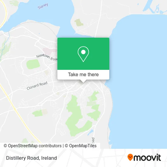 Distillery Road map