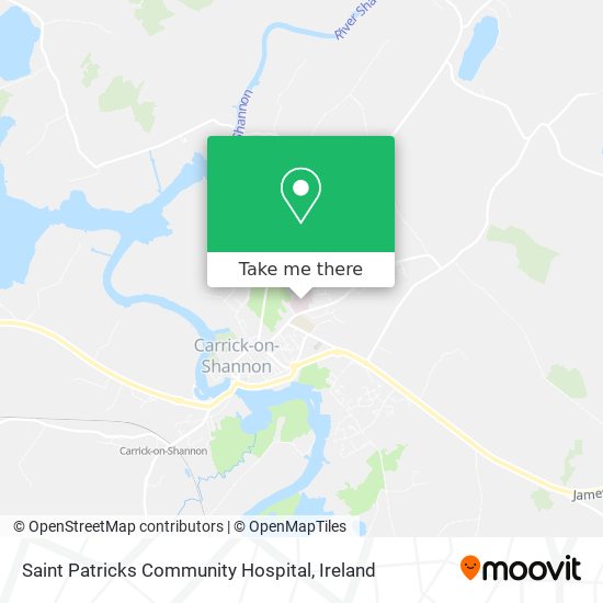 Saint Patricks Community Hospital map