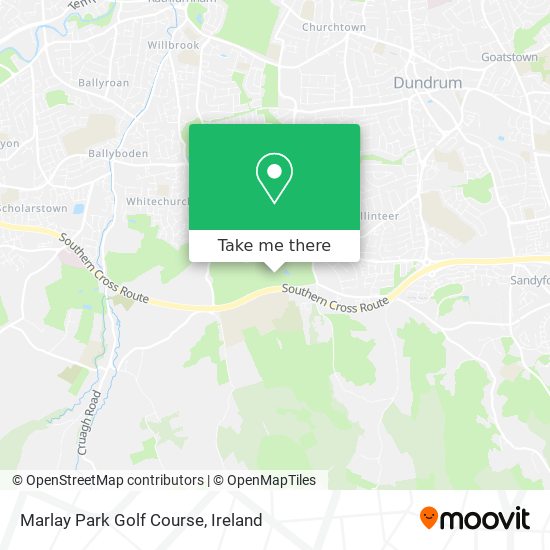 Marlay Park Golf Course map