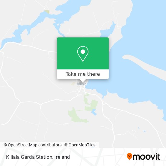 Killala Garda Station map