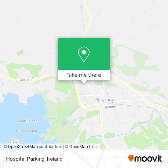 Hospital Parking map