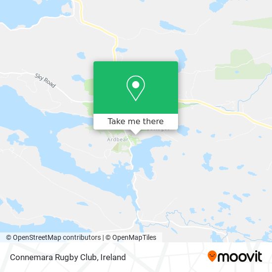 Connemara Rugby Club map