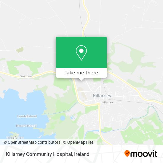 Killarney Community Hospital map