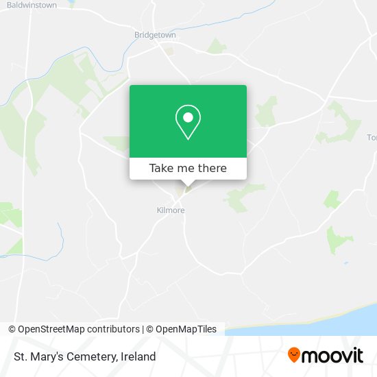 St. Mary's Cemetery map