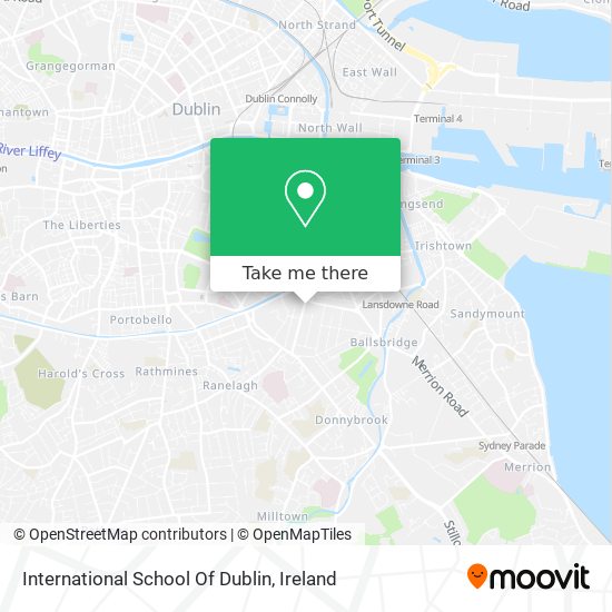 International School Of Dublin map