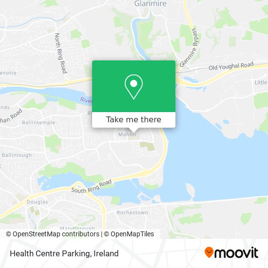 Health Centre Parking map