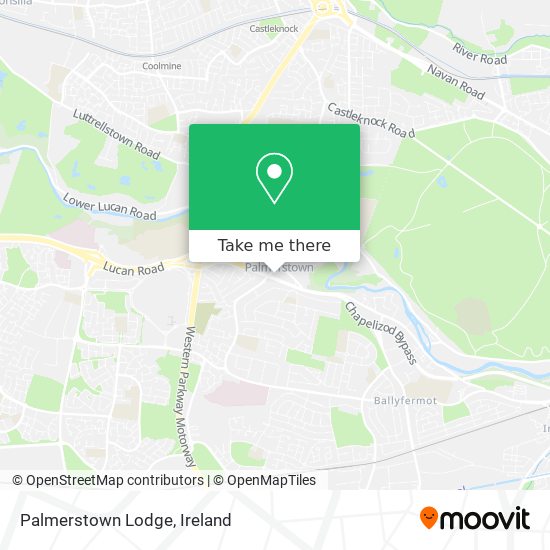 Palmerstown Lodge map