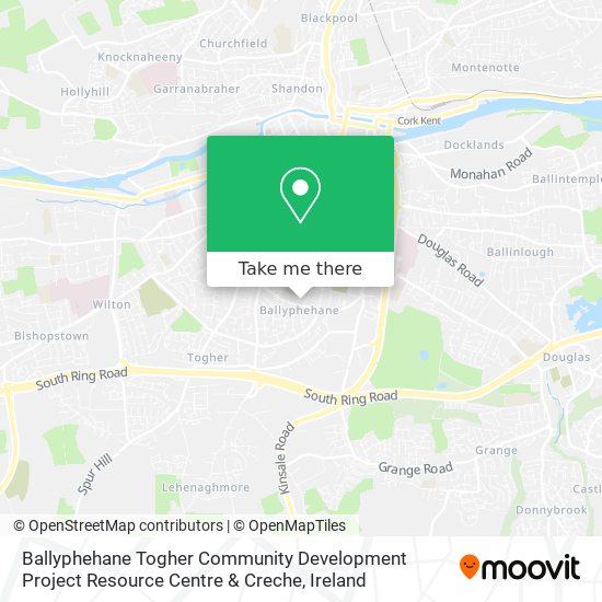 Ballyphehane Togher Community Development Project Resource Centre & Creche map