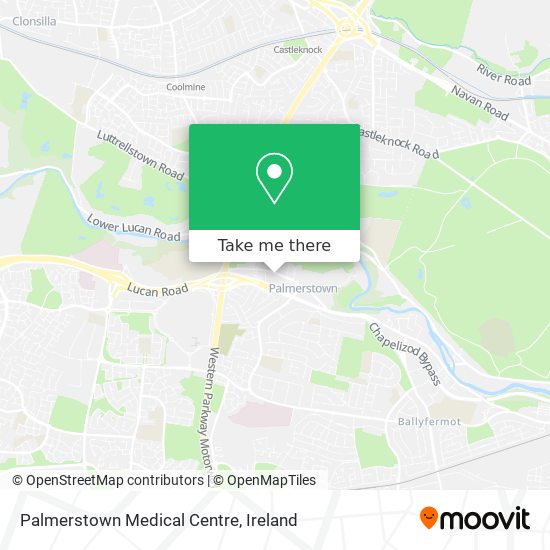 Palmerstown Medical Centre map