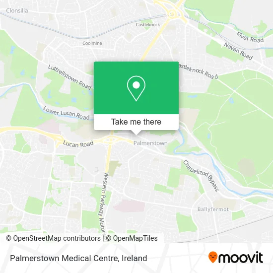 Palmerstown Medical Centre map