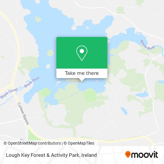 Lough Key Forest & Activity Park map