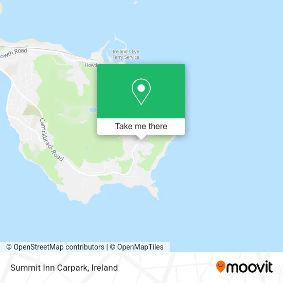 Summit Inn Carpark map