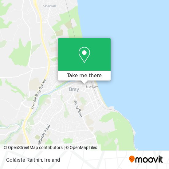 Coláiste Ráithín map