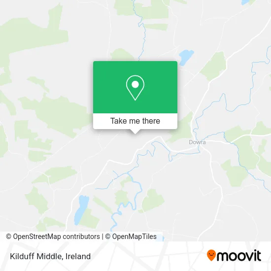 Kilduff Middle map