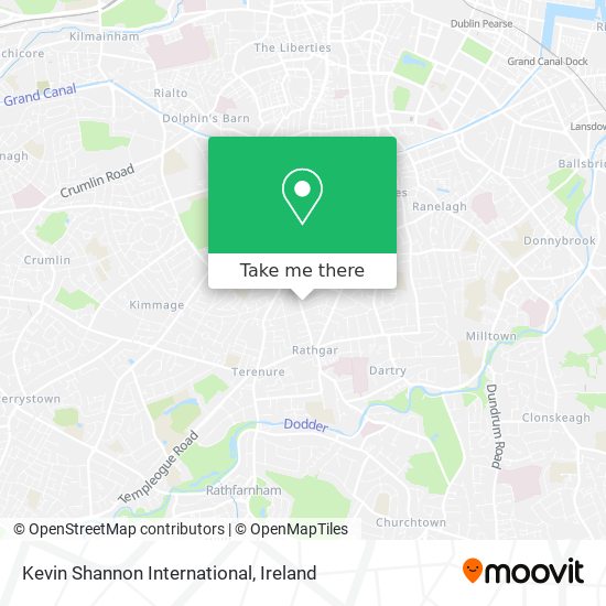 Kevin Shannon International map