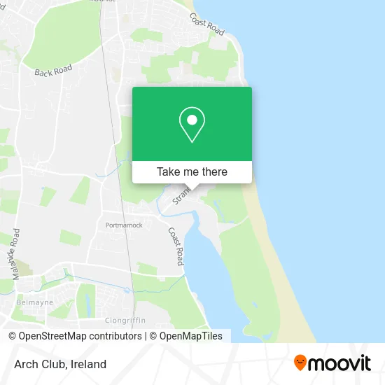 Arch Club map