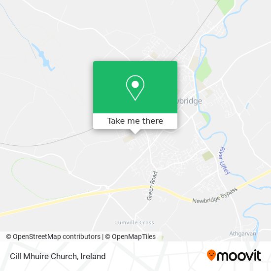 Cill Mhuire Church map