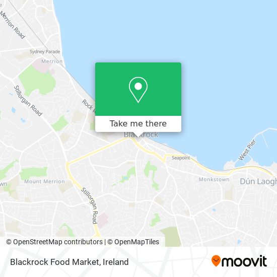 Blackrock Food Market map