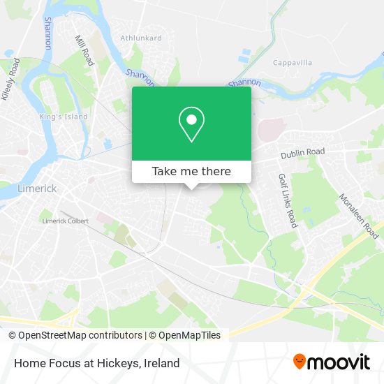 Home Focus at Hickeys map