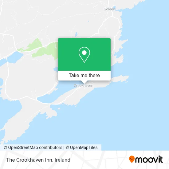 The Crookhaven Inn map