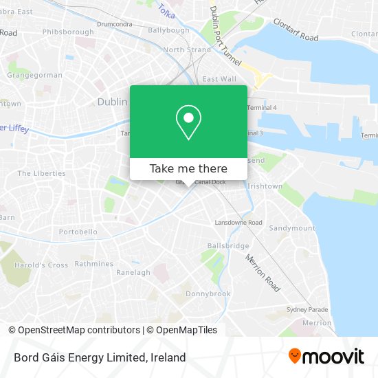 Bord Gáis Energy Limited map