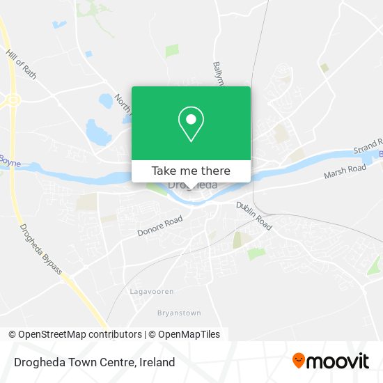 Drogheda Town Centre map