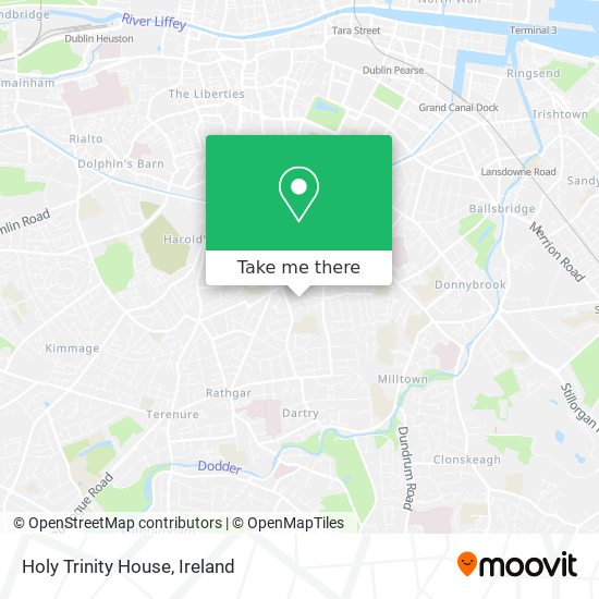 Holy Trinity House map