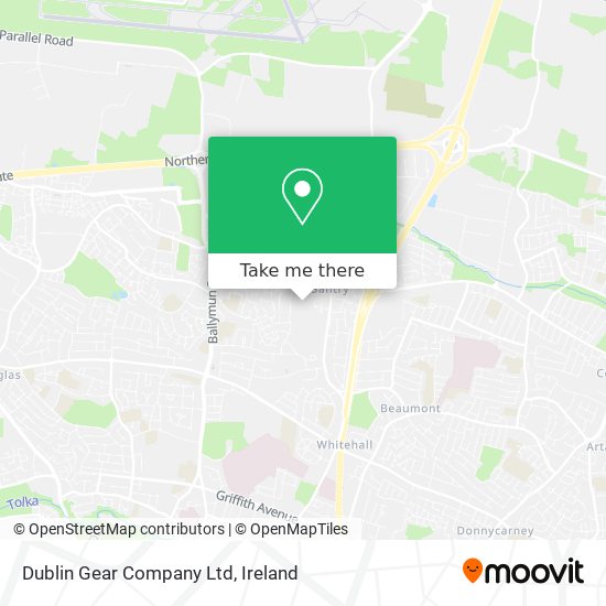 Dublin Gear Company Ltd map