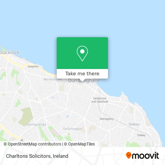 Charltons Solicitors map