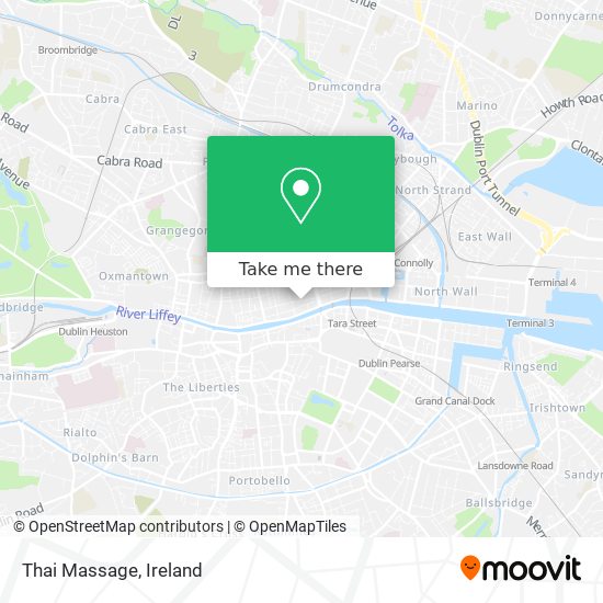 Thai Massage map