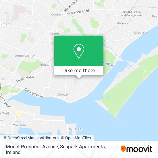 Mount Prospect Avenue, Seapark Apartments map