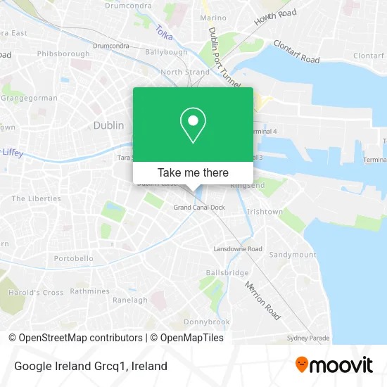 Google Ireland Grcq1 map